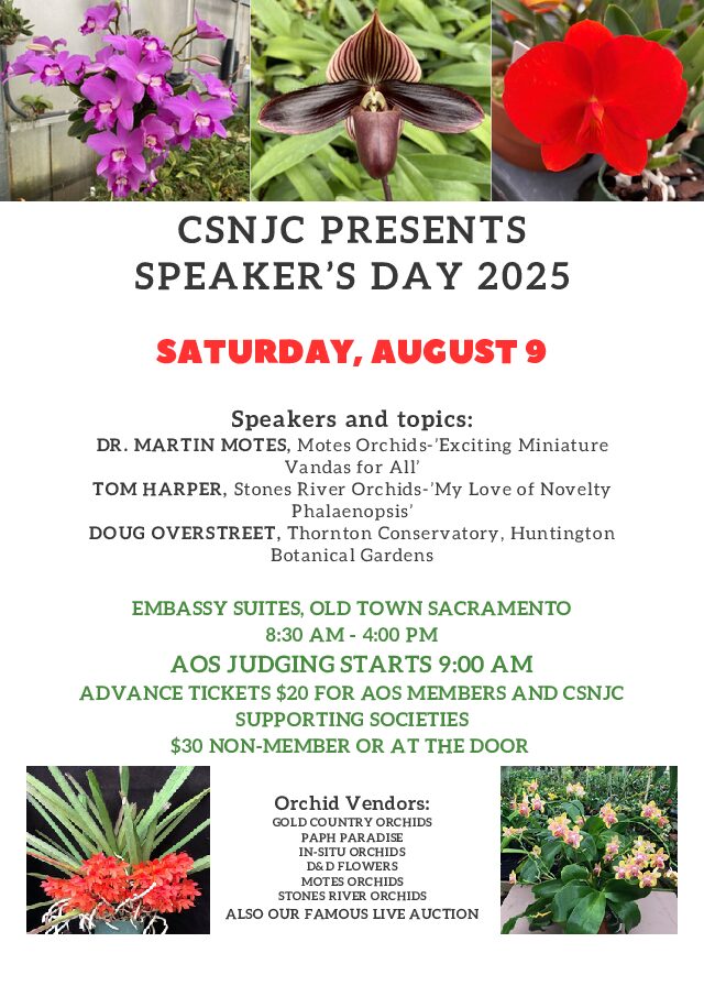 CSNJC PRESENTS SPEAKER’S DAY 2025